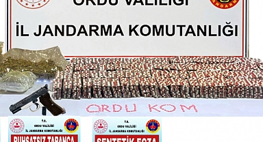 Ordu'da uyuşturucu ticaretine darbe vuruldu