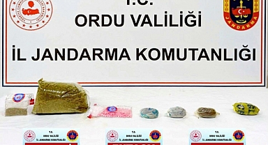 Ordu'da büyük uyuşturucu operasyonu