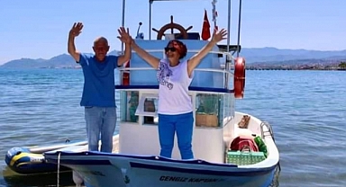 Ordulu emekli çiftin sıra dışı deniz yolculuğu