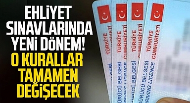 Ehliyet sınavında büyük değişiklikler kapıda