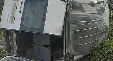 Gürgentepe yolunda kaza! 3 yaralı var