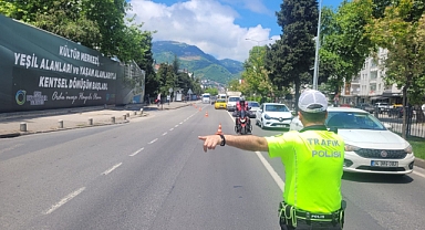 Ordu’da Trafik Denetimlerinde 43 araç trafikten men edildi