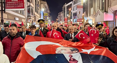 Ordu'da 101. yıl yürüyüşü gerçekleştirildi