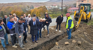Akkuş'ta Doğal Gaz Çalışmaları Başladı