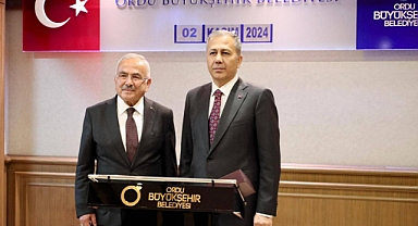 İçişleri Bakanı Ali Yerlikaya, OBB'Yİ ziyaret etti