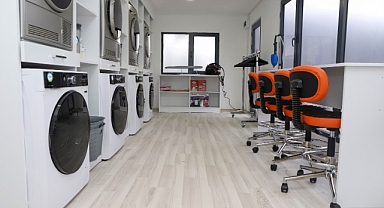 Öğrenciler için ücretsiz Kent Çamaşırhanesi açıldı