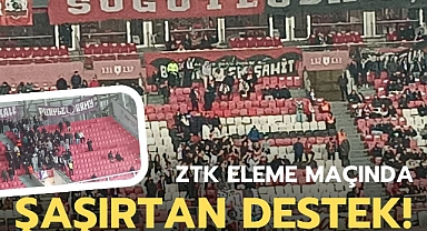 Samsun ve Ordu dayanışması! Tribünlerde dostluk rüzgarı 