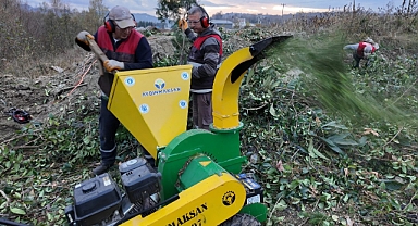 Büyükşehir, park ve yeşil alanlardaki organik atıkları verimi arttırmak için kullanıyor