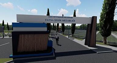 Fatsa'ya modern şehir mezarlığı geliyor
