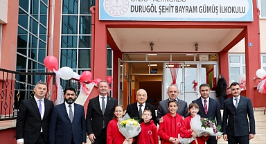 Ordu’da karne heyecanı! Protokol öğrencilerin sevincine ortak oldu
