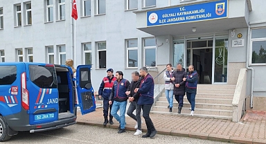 Telekom hırsızları yakalandı!