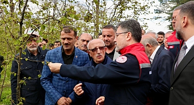 Tarım Bakanı Yumaklı, Ordu'da fındıkta zirai don İncelemesi yaptı