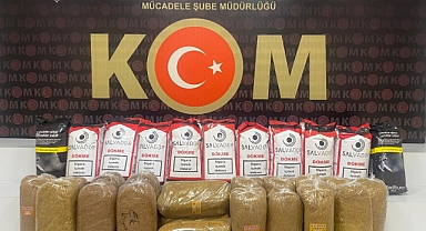 U1 noktasında operasyon: 150 Kg kaçak tütün ele geçirildi!