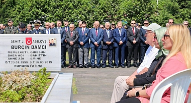 Ordu'da Kurban Bayramı nedeniyle şehitlerimizin kabirleri ziyaret edildi