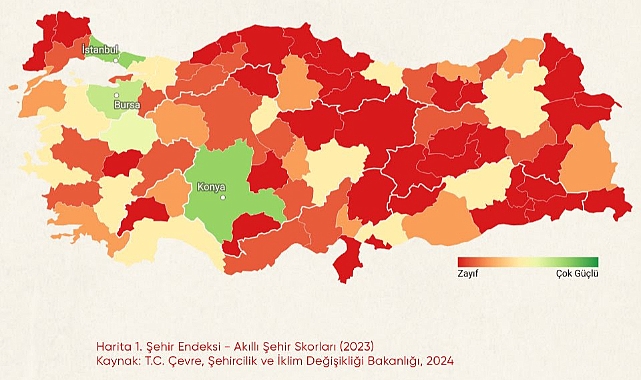 Akıllı Şehir skorlarında Ordu şeffaflık ve veri yönetiminde öne çıkıyor