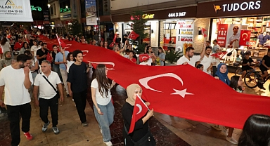 Zafer yürüyüşü ve konseri düzenlendi