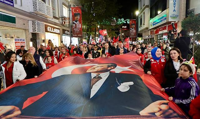 102. Yıl Cumhuriyet Yürüyüşü gerçekleştirildi