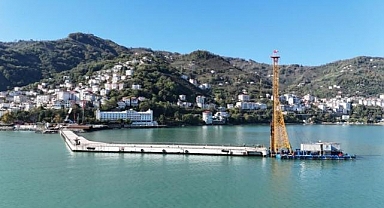 Altınordu rıhtımı yeniden şekilleniyor: 140 metre uzatma çalışması başladı