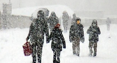 Ordu'da kışın ilk kar tatili Akkuş ve Çaybaşı ilçelerinden geldi