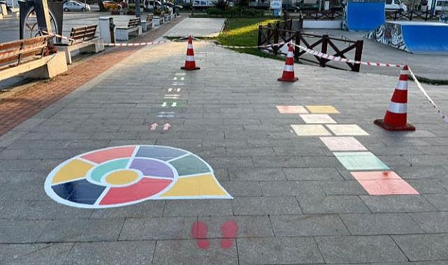 Ordu'nun sokakları oyun alanına dönüşüyor