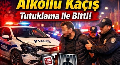 Polis Uyarısına Uymadı, Kaçtı: Alkollü Sürücü Tutuklandı