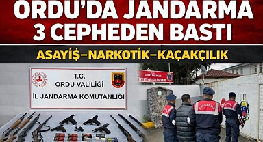 Asayiş–Narkotik–Kaçakçılık: Jandarmadan sert darbe