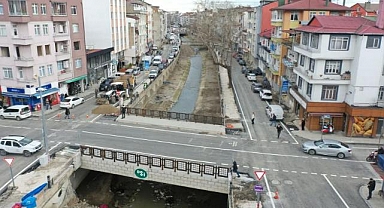 Yeniden yapılan köprü hizmete sunuldu