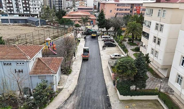 Başkan Ulaş Tepe’den Altınordu’da öğrenci yolu müjdesi: Çamur deryasına dönüşen yol asfaltlandı