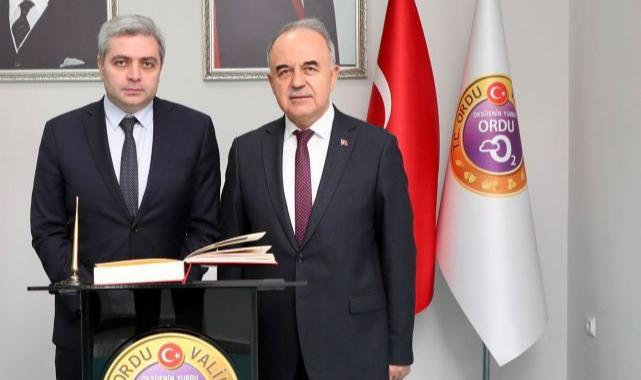 Büyükelçi Archil Kalandia Ordu Valiliği’nde ağırlandı