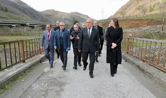 Vali Muammer Erol, ÇED başvurularını yerinde incelemeye devam ediyor