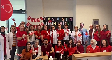 ODÜ Pedodonti'den Cumhuriyet Bayramı'na renkli kutlama