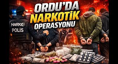 ???? ORDU'DA NARKOTİK OPERASYONU
